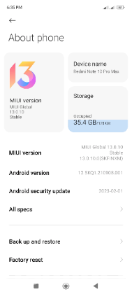 Redmi note 10 pro max